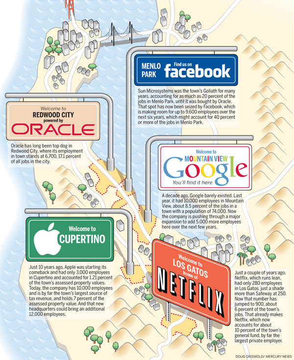 La Geografia Della Silicon Valley Che Conta E Paga Setteb It La Settimana Digitale Vista Dall Utente Mac